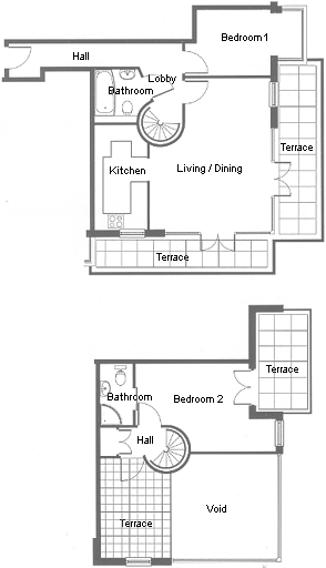 Floorplan - Faroe, City Island, Leeds