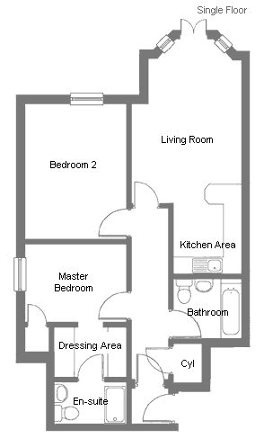 Floorplan - 19 Oakhurst, Cardigan Road, Headingley, Leeds